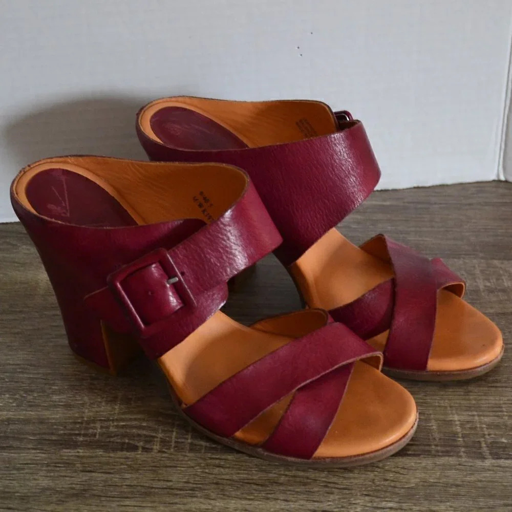 KORK-EASE Wine High Heeled Sandals
